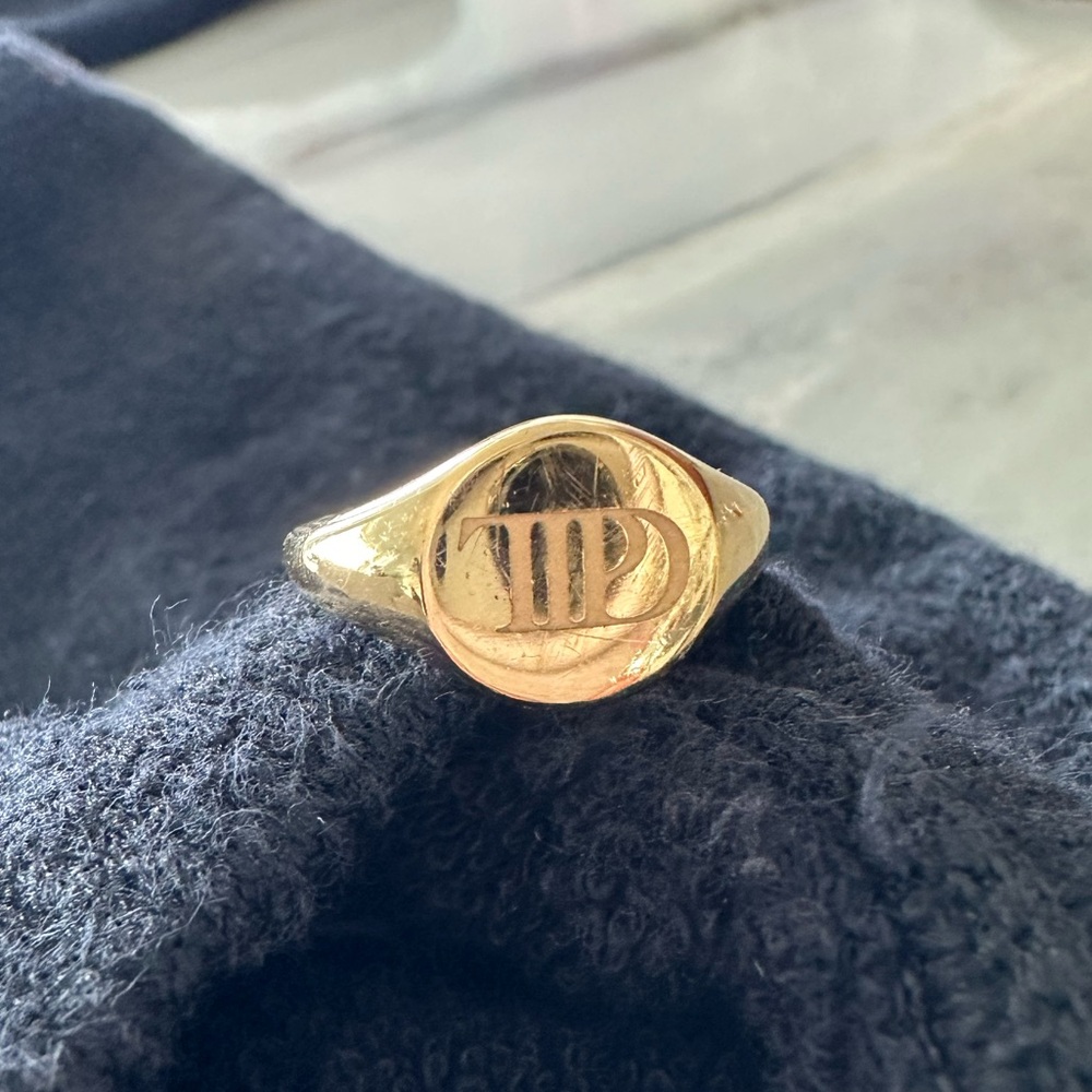 Gold Ttpd Ring - image 2